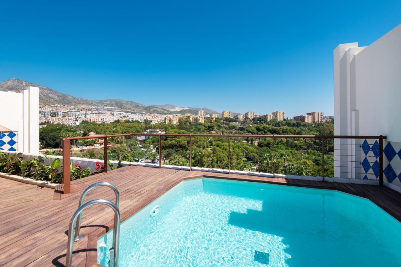 Ph Bellagio: Luxurious And Romantic Duplex Penthouse With Private Pool & Sea Views Benalmádena Exteriör bild