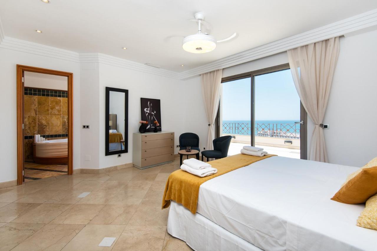 Ph Bellagio: Luxurious And Romantic Duplex Penthouse With Private Pool & Sea Views Benalmádena Exteriör bild