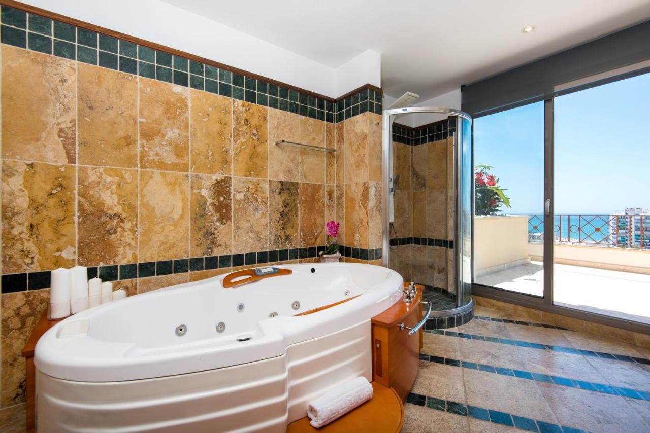 Ph Bellagio: Luxurious And Romantic Duplex Penthouse With Private Pool & Sea Views Benalmádena Exteriör bild
